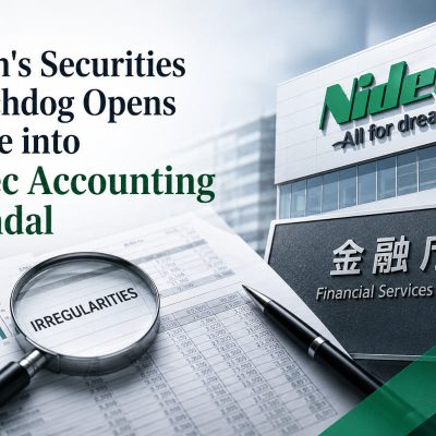 Japan's Securities Watchdog Opens Probe into Nidec Accounting Scandal