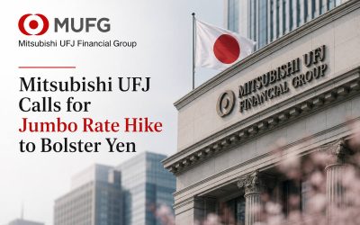 Mitsubishi UFJ Calls for Jumbo Rate Hike to Bolster Yen